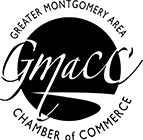 GMACC Greater Montgomery Area Chamber of Commerce logo, representing local business connections in Montgomery.